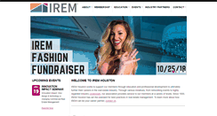 Desktop Screenshot of iremhouston.org